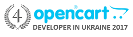 4 место OpenCart разработчик 2017 Украина